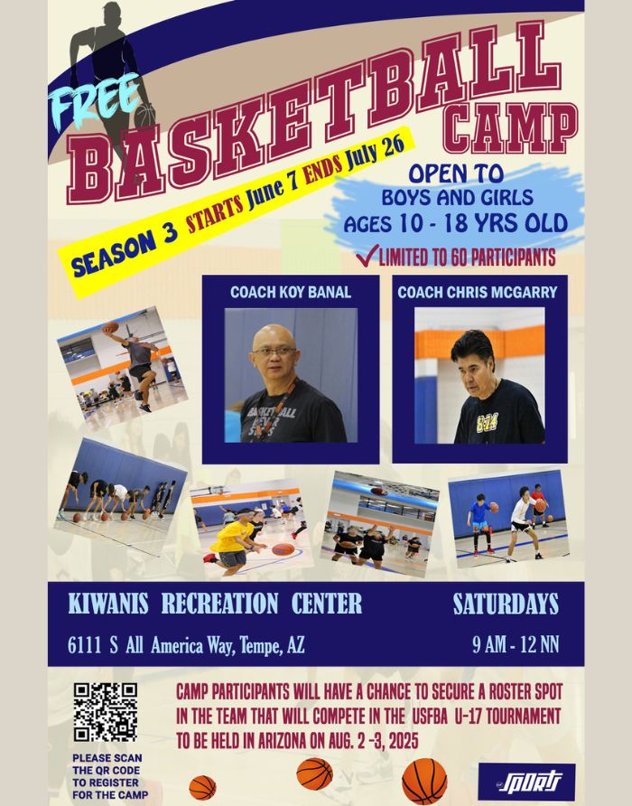 Season 3 of CCF AZ Basketball Camp